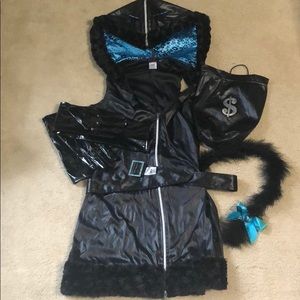 Sexy Cat Burglar costume size XL
